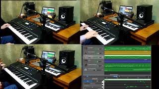 Make a musicKURZWEIL KP110 with Garage band [upl. by Corrina]