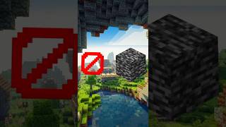 Barrier Block VS All Minecraft Blocks and Bedrock 🔥☠️shorts minecraft block [upl. by Aihsik]