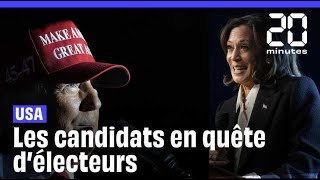 Présidentielle américaine 2024  Trump ou Harris  Que disent les derniers sondages [upl. by Atterual]