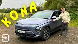 Hyundai Kona Electric Review 2024  EV Crossover [upl. by Ahselrak983]