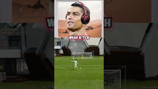 Messi amp Ronaldo play FIFA 🐐⚽ [upl. by Nedra]