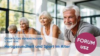 Forum  Herzgesundheit und Sport im Alter [upl. by Yaya879]