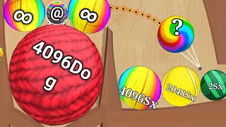 Blob Merge 3d vs draw to smash 2048 Gameplay walkthrough part 19 [upl. by Barbey882]