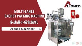 Multilanes Sachet Packing Machine [upl. by Todhunter236]