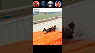 Super hero bike jumping test who is winner 🏆😱 superherobike trending youtube shorts [upl. by Darlleen819]