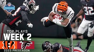 Cincinnati Bengals Top Plays vs Atlanta Falcons  2023 Preseason Week 2 [upl. by Nogam]