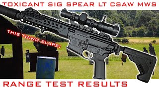 Toxicant MWS MCX Spear LT CSAW Performance Review airsoft [upl. by Nylleoj]