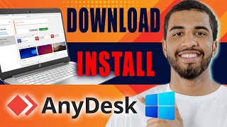 How to Download and Install Anydesk on Windows 10  11 Tutorial 2024 [upl. by Nielson]