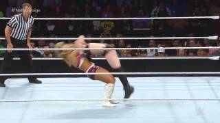 Butterfly Suplex WWE Diva Natalya [upl. by Trembly]