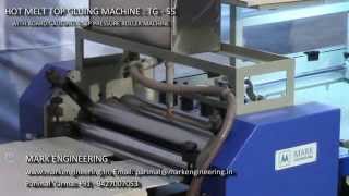 GLUING MACHINE WITH HOT MELT [upl. by Deppy]