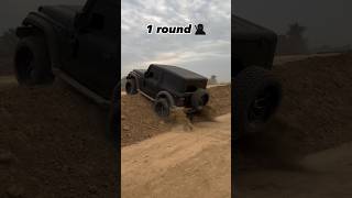 thar stunt video 😍  shorts thar4x4 gear offroad ytshort jaat status stunt village [upl. by Neda247]