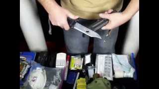 SHTF Survival Bury Cache Underground Storage Safe  Example of Contents [upl. by Adalia577]