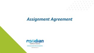 Assignment Agreement [upl. by Ityak684]