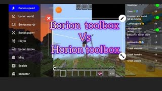 borion tb vs horizon tb hvh hvh hacker lifeboat minecraft toolbox horizon [upl. by Katrine]