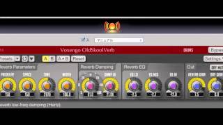 Voxengo OldSkoolVerb  Stereo Reverb Plugin（無料リバーブプラグイン） [upl. by Abekam624]