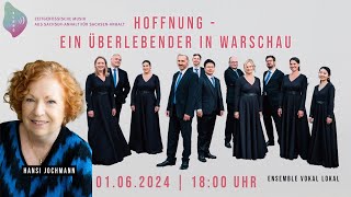 LIVE  KlangART Vision  Hoffnung  Ein Überlebender in Warschau [upl. by Yadsnil]