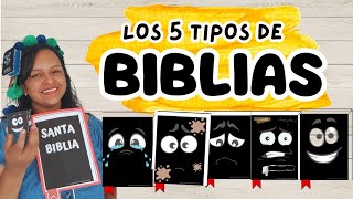 LOS 5 TIPOS DE BIBLIAS BIBLIA TRISTE😭 SUCIA🟤 ROTA😬 OLVIDADA😔 Y BIBLIA FELIZ 😀 [upl. by Parthen419]