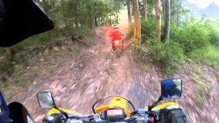 Suzuki DRZ400 DR650 Trail Ride Newcastle GoPro Hero2 [upl. by Tricia239]