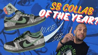 Nike SB Dunk Low x There Collab Sneakers Unboxing and Review [upl. by Lehplar]