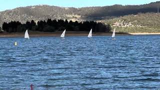 Sailing on lake Jindabyne NSW [upl. by Leavitt284]