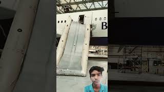 Plane ka emergency Gate kholne per Tamacha Padegashortsfeed shorts [upl. by Venable]