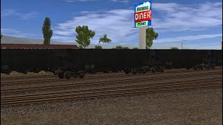 Trainz 2 review TRS Coal hopper car [upl. by Grados]