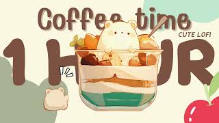 KUMA LOFI🍰 PlAYLIST BGM  relax Lofi 1 Hour Stream cafe🎹kawaii☕lofi chill 🍃cute music 🎶study music [upl. by Scottie]