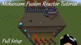 Mekanism Fusion Reactor Tutorial [upl. by Schnabel]