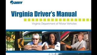 Virginia Drivers Manual Audio Video Book v0 2024  HD Bookmarked [upl. by Wisnicki]