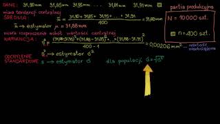Estymatory obciążone i nieobciążone i odchylenie standardowe dla próby [upl. by Sclar]