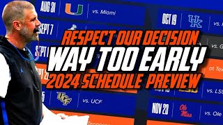 Florida Gator Way to Early Football Schedule Preview [upl. by Lennox]