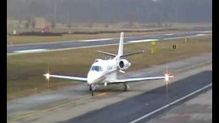 Cessna Citation 560xls Augsburg [upl. by Xirtaeb775]