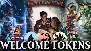 💧🔥☀️ IL MAZZO MIGLIORE DEL 2023🎆🎉🥳🥂JESKAI MIDRANGE TOKENS MAGIC ARENA STANDARD ITA BROTHERS WAR BRO [upl. by Dougald274]