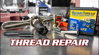 Can This Do It ALL Rotary Thread Damaged Repair Kit vs OTHERS [upl. by Anelrahc]