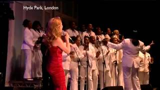 Kylie Minogue sings quotWowquot with LCGC at the BBC Proms in the Park 2012 [upl. by Tserrof]