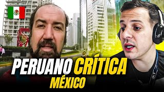 ARGENTINO REACCIONA a LA CRITICA de Un Peruano a SANTA FE el distrito MAS MODERNO de México 🇲🇽 [upl. by Hellah]