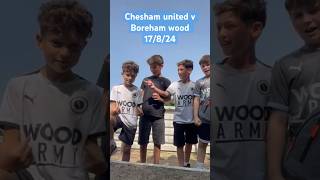 Chesham united v Boreham wood vlog 17824 football nonleague [upl. by Scrivens162]