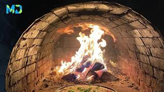 DIY woodfired oven  Beautiful woodfired oven in action [upl. by Morissa358]