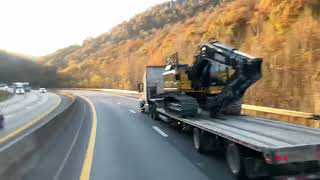 Burnwell WV I6477 toll West Virginia with real truck horn sound for business success [upl. by Llibyc]