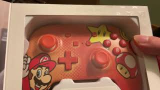 PowerA Nintendo switch controller unboxing [upl. by Drawde4]