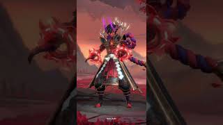 Tim Tigreal Lightborn vs Dyrroth Abyss🔥 shorts mobilelegends [upl. by Peterec]