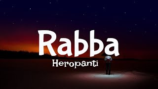 Rabba songLyricsHeropanti [upl. by Deloria]