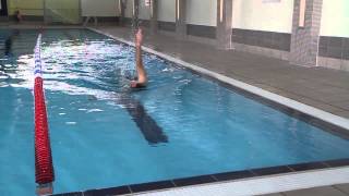 Backstroke Turns  Flip Turn [upl. by Lathe]