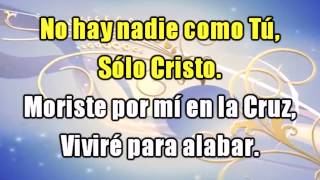 Hillsong  Solo Cristo pista [upl. by Henry]