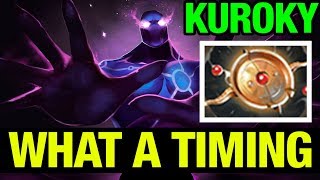 WHAT A TIMING  KUROKY ENIGMA  Dota 2 [upl. by Salmon]