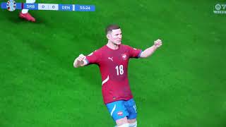 Liga nacija Srbija vs Danska 🌟🌟🌟 [upl. by Marena498]