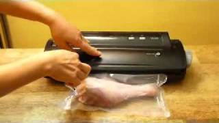 Vacuum Sealer Demo [upl. by Aneerak]