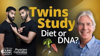 One Twin Goes Vegan One Does Not Fascinating Results  Dr Christopher Gardner  Exam Room Podcast [upl. by Gerhan]