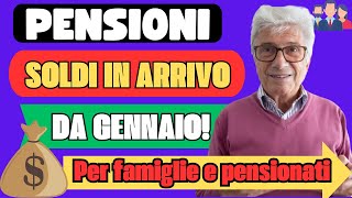 🔴PENSIONI 👉AUMENTI IN ARRIVO PER TUTTI FAMIGLIE E ANZIANI [upl. by Assir554]