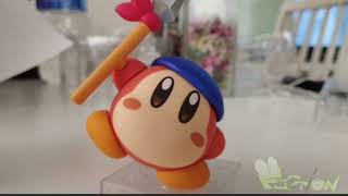 Bandana Waddle Dee in Action  Nendoroid Stop Motion [upl. by Kcirderfla]